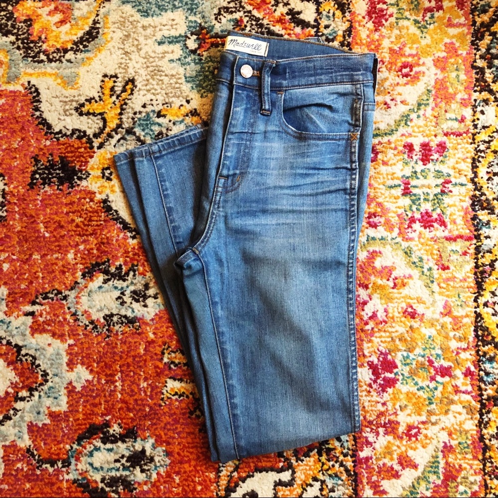 Madewell 10” High Rise Skinny in Rosedale Wash